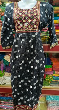 Kurti - Black, XXL