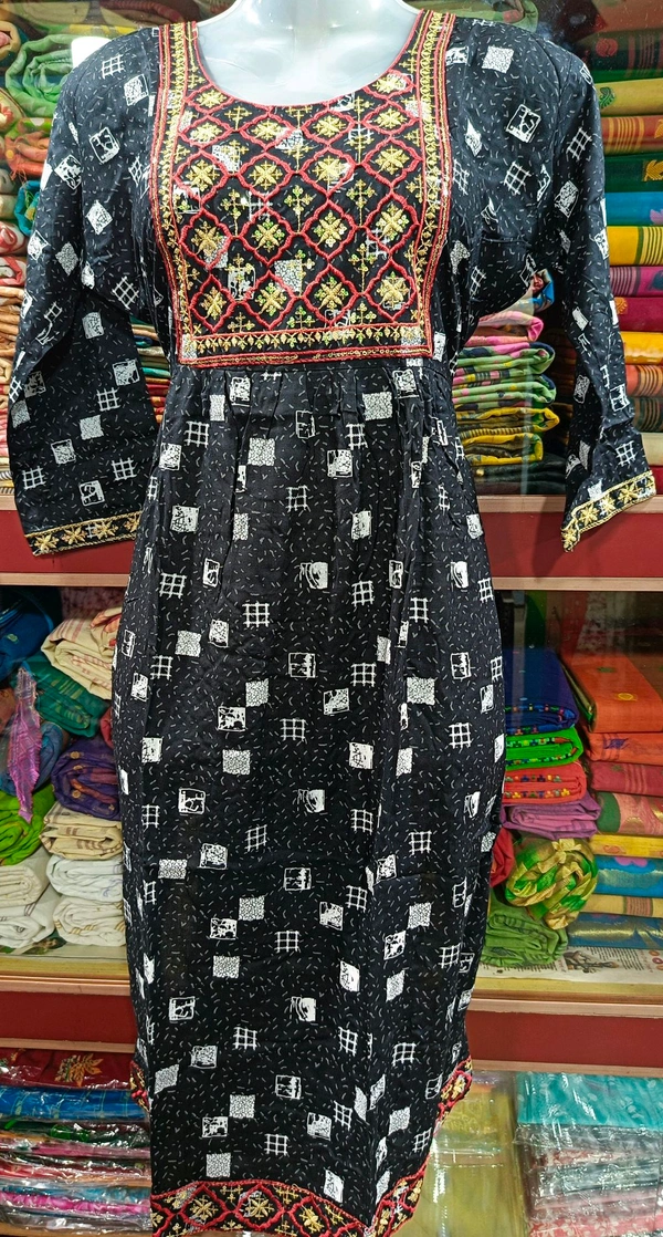 Kurti - Black, XXL