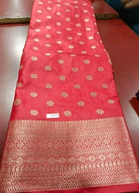 South Silk Saree - Pirate Gold