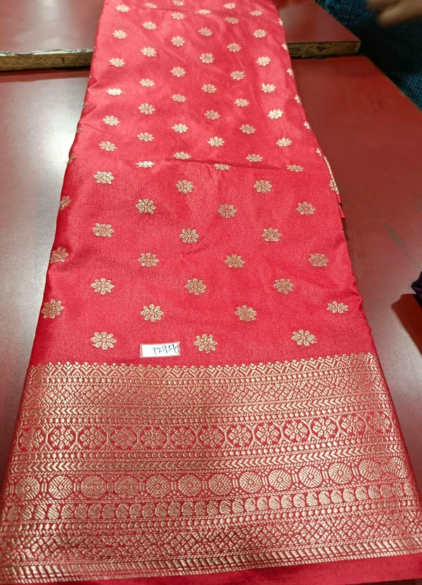 South Silk Saree - Pirate Gold