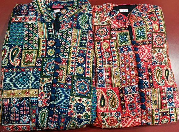 One Piece Kurti - XXL, Dark Blue