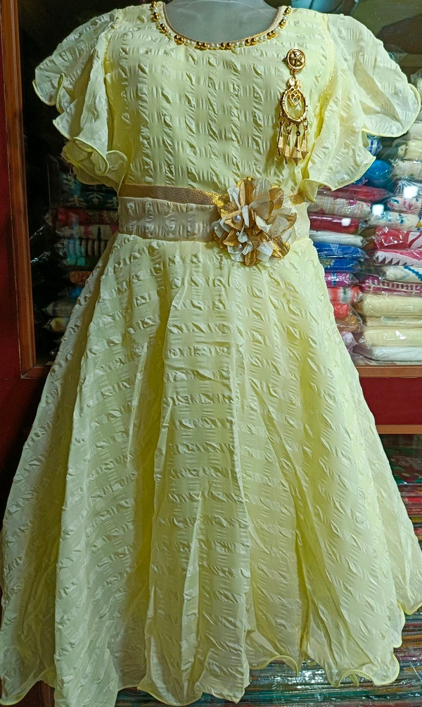Kids Woman's Frock - 20, Snowy Mint