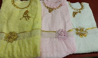 Kids Woman's Frock - 22, Pink Lace
