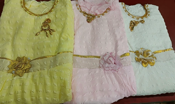 Kids Woman's Frock - 22, Pink Lace