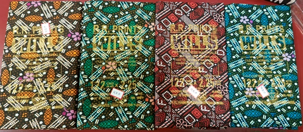 Wills Cotton Print Lungi - Potters Clay