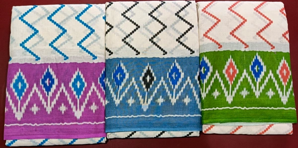 Mul Mul Cutton Saree - Japanese Laurel