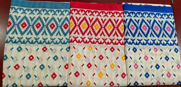 Cutton Mul Mul Saree - East Bay