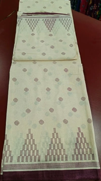 Mul Mul Cutton Saree - Blue