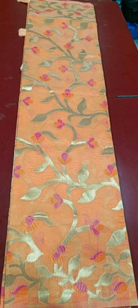 Kaashi Silk Saree  - Web Orange