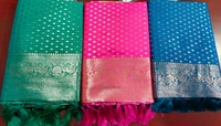 South Silk Saree - Pink Flamingo