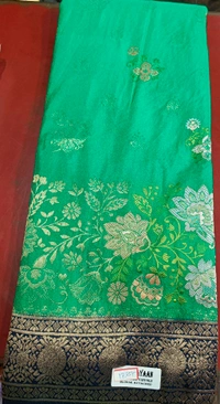 South Silk Saree - Pink Flamingo