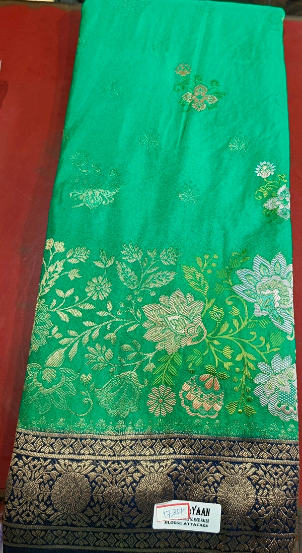 South Silk Saree - Pink Flamingo