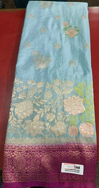 South Silk Saree - Pink Flamingo