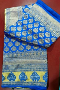 Maharani Fancy Silk Saree - Red
