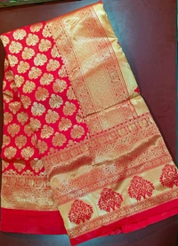 Maharani Fancy Silk Saree - Blue