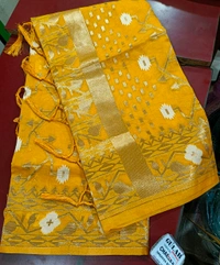 Gulab Organza Silk Saree - Red