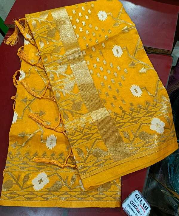 Gulab Organza Silk Saree - Red