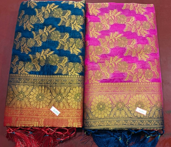 Oranga Silk Saree - Magenta / Fuchsia