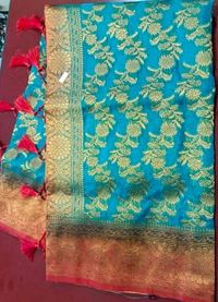 Oranga Silk Saree - Magenta / Fuchsia