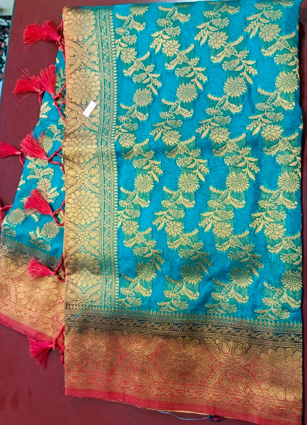 Oranga Silk Saree - Magenta / Fuchsia