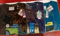 STYLOGY Men'S Comfortable Half Hata Gol Gola T shirt - Japanese Laurel, XL