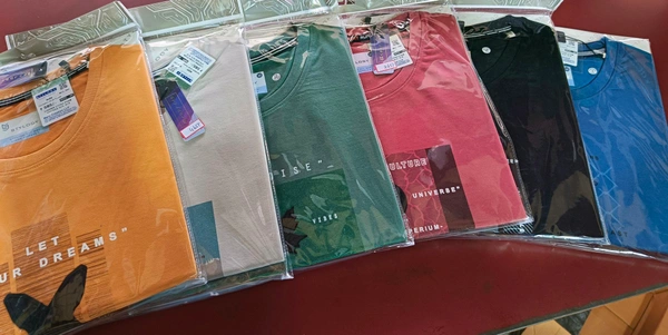 STYLOGY Men'S Comfortable Half Hata Gol Gola Tshirt - XL (40), Bittersweet
