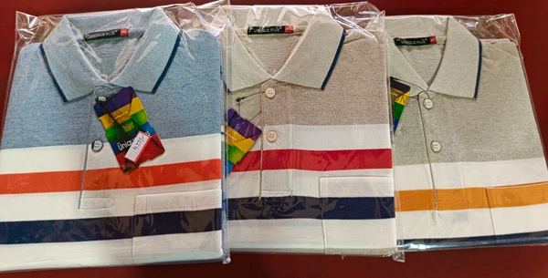 UPNIQUE PLUS Cotton Collar T Shirts - 3XL, Cold Turkey