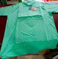 UNIQUE PLUS Cutton Lycra T Shirts - Green, M