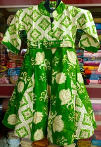 Girl's Fancy Frock - Japanese Laurel, 20