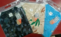 9t8 Cotton Collar T Shirts - 38  (L), Bright Turquoise