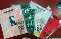 9t8 Cotton Collar T-shirt's - 30, Your Pink