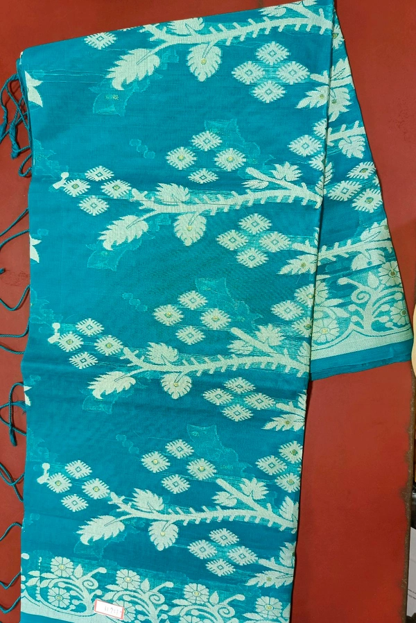 Tant Saree তাঁতের শাড়ি - Gray