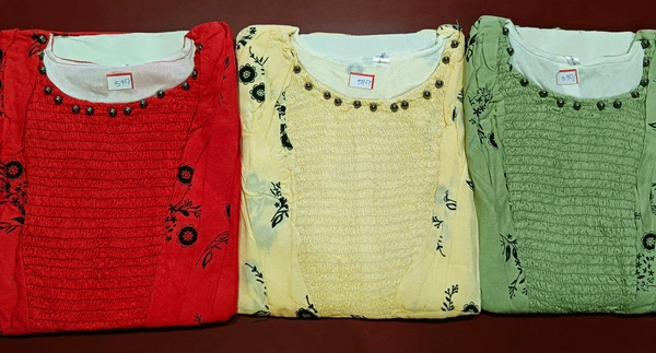 One Pice Kurti - Red, Free Size