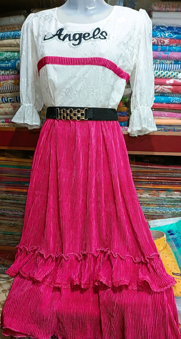 One Pice Kurti - Free Size, Wild Watermelon