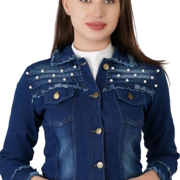 Denim Jacket - Light blue, S 