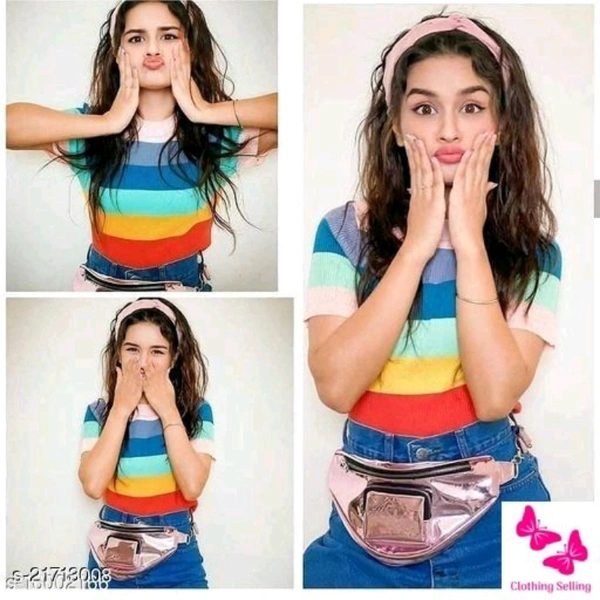 Rainbow Top 🌈 - Rainbow, S 