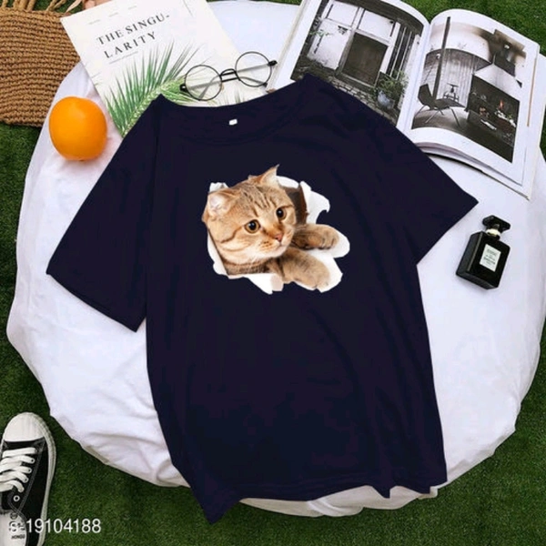Oversized Unisex T-shirts - Orange, S