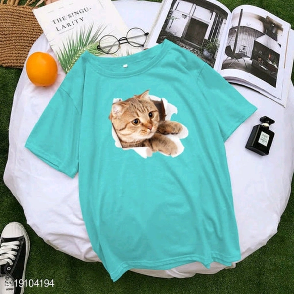 Oversized Unisex T-shirts - Orange, S