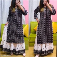 Kurta Set - Red, XXXL