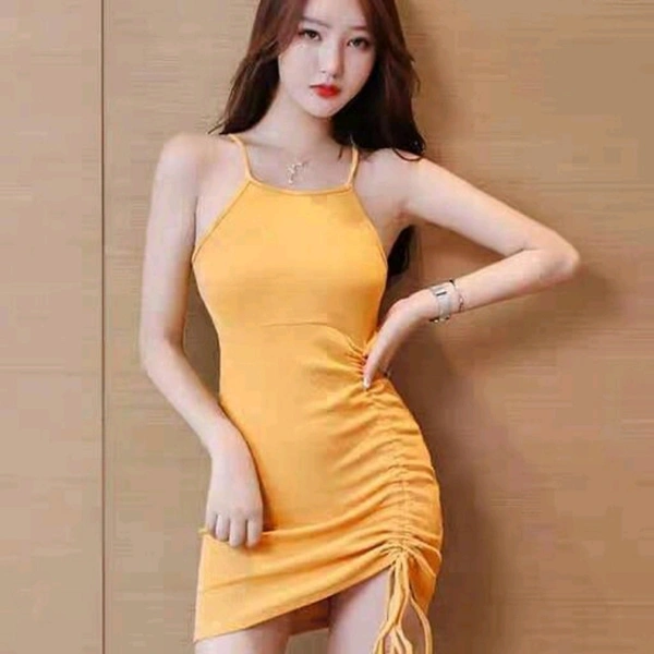Sexy Bodycon Dress - Black, S