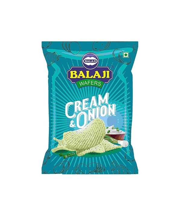 Balaji Wafers Cream & Onion 135 Gm