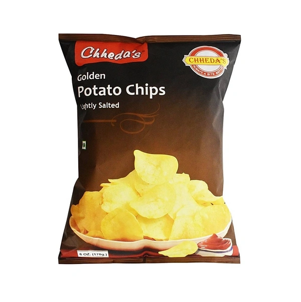 Chheda's Potato Chips Lightly Salted 170 Gms