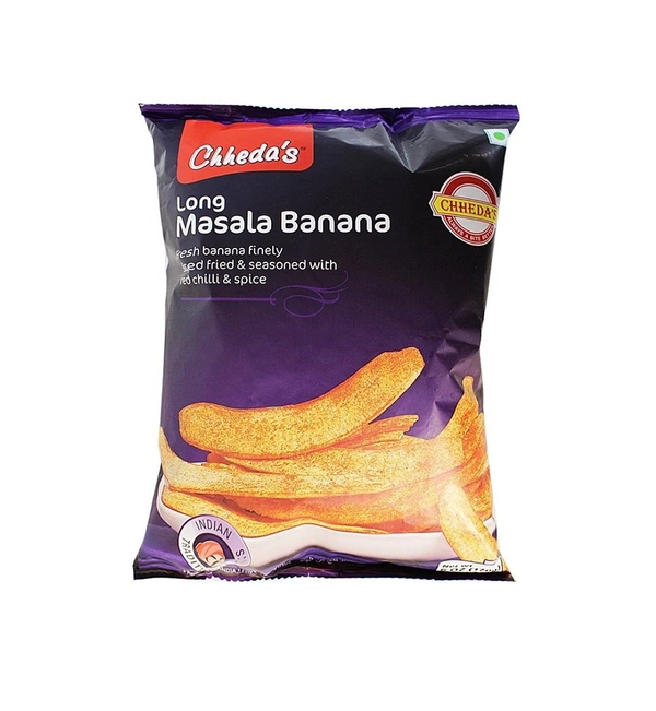 Chheda's Long Masala Banana Chips 170 Gm