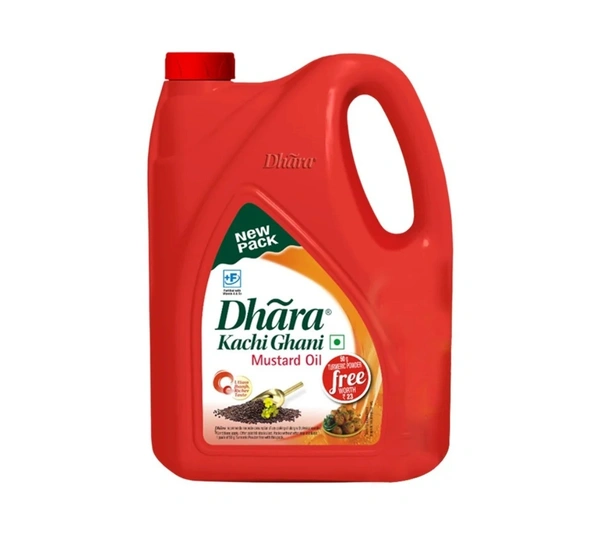 Dhara Mustard Oil 5 Lit - 
