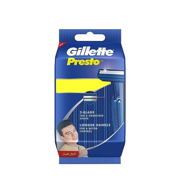 Gillette Presto Razor - 8 Pc