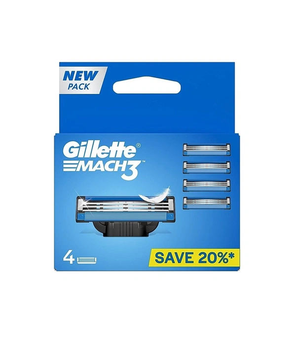 Gillette Cartridges Mach3 - 4 Cart