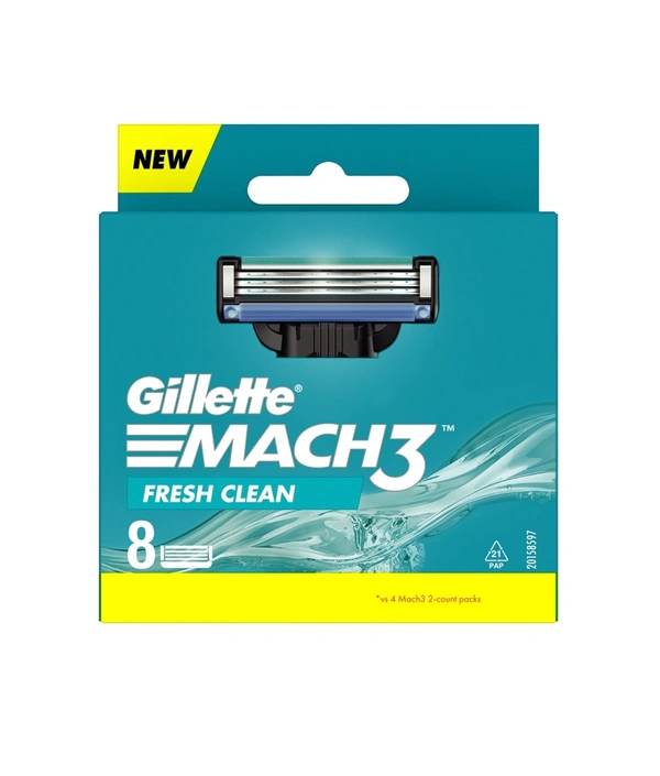 Gillette Cartridges Mach3 - 8 Cart