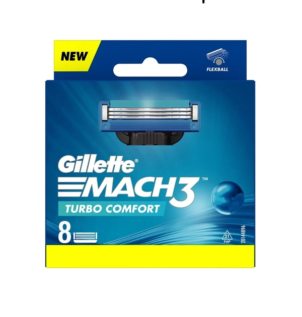 Gillette Cartridges Mach3 Turbo - 6 Cart