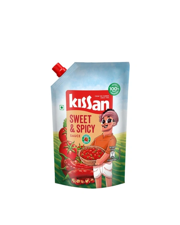 Kissan Tomato Sweet & Spicy Sauce 415 Gm