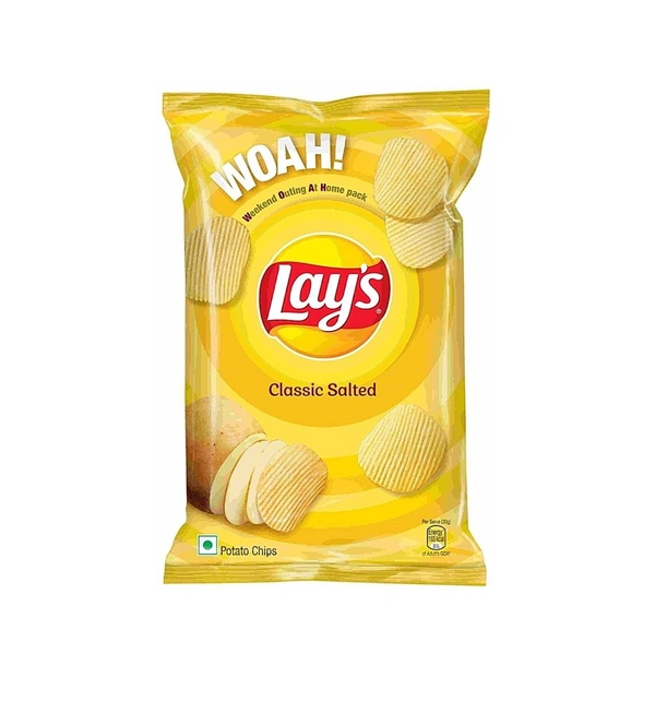 Lays Potato Chips Classic Salted 82 Gm